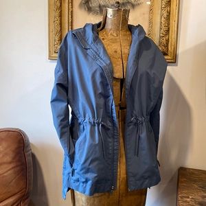 Stylish rain coat athletic jacket